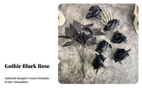 Halloween Gothic Flower Spray Lightweight Skeletal Hand Flower Arrangement Decor for Photo Props