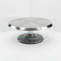 Cake Turntable Food-Grade Cake Decorating Turntable Quiet Revolving Stand Cooking