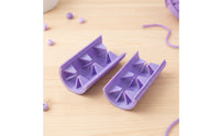 Cylindrical Yarn Fluffer with Split Seam Hollow Yarn Fluffer Portatile Fluffing Tool Facile Da Usare for Knitting