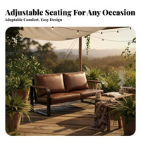 Manufactured Design Rustic Dining Set with Bench Camping design Dining Room Bench Upholstered Seat Cafe Furniture Sturdy Construction for Bar Managers, Families, Homeowners, Bistro, Outdoor Patio, Kitchen