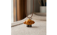 Cute Bread Necklace Novel Design Croissant Charm Necklace Quirky