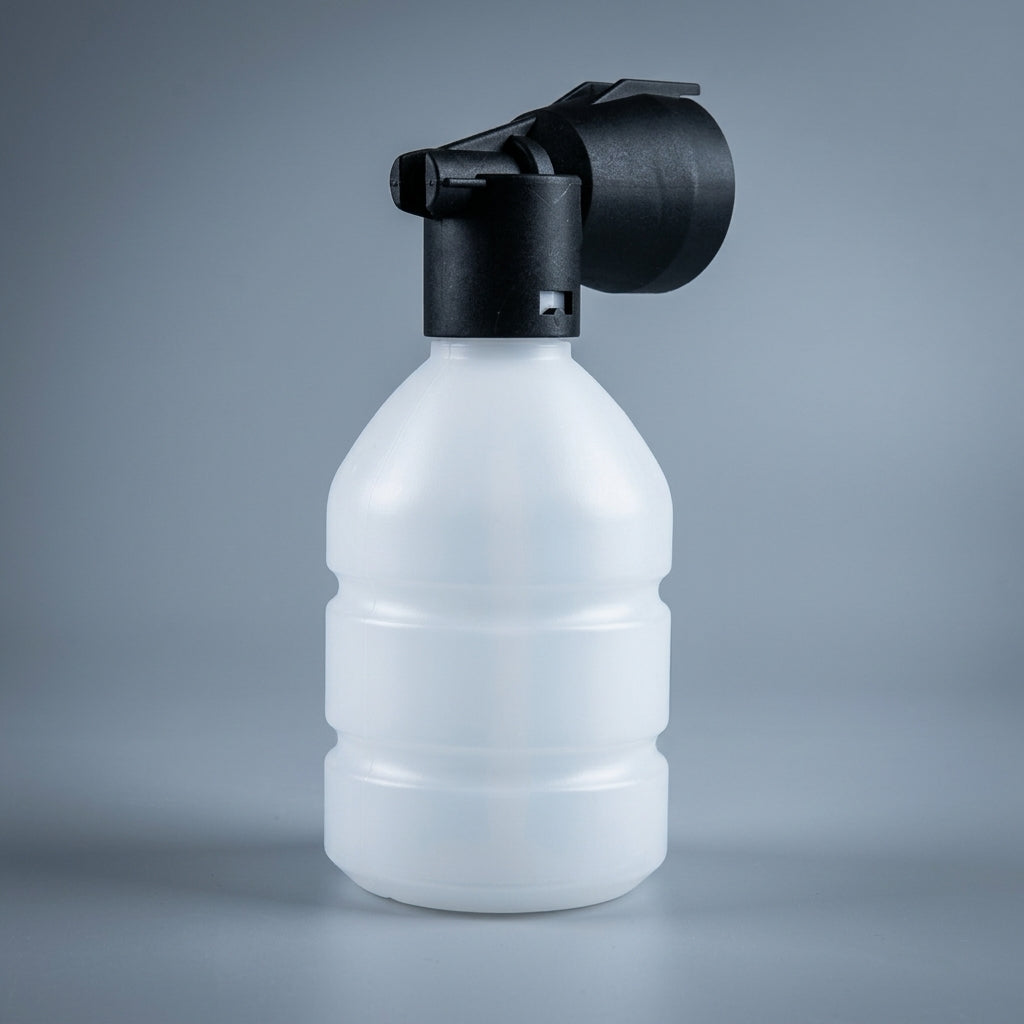 Spray Bottle with Integrated Soap Dispenser for Car Cleaning, Manual Pump Sprayer for Thick Car Foam, Portable Foam Washing Tool, Spray Nozzle