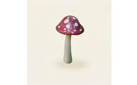 5 Pieces Toadstool Garden Stakes Printed Garden Stake Lightweight for Homeowners