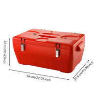 Insulated Food Storage Box Side Handles Hot and Cold Food Carrier Commercial