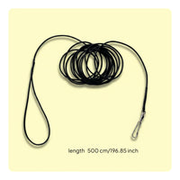 Lightweight Pigeon Flight Rope Stretchy Elastic Bird Flight Rope Easy to Handle Flexible Bird Leash Secure Handling