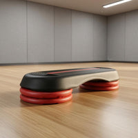 Adjustable Step Board Stackable Layered Steps Adjustable Workout Stepper Reinforced Frame Fitness Equipment