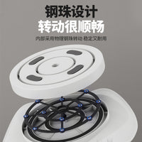 Foldable Support Cushion Breathable Ergonomic Back Support Lightweight Foldable Ergonomic Seat Cushion for Office Workers