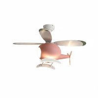 Kids Overhead Fan Light Airplane Overhead Fan Airplane Chandelier for Children