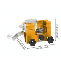 Woodcutting Equipment Honing Tool with Crank Portable Manual Chain Honing Tool No Power Required Sharpening for Gardeners
