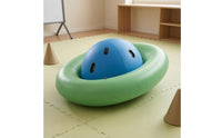 Ball-Shaped Rocker Grip Handles Inflatable Dome Rocker Dome Balance Toy Cushioned