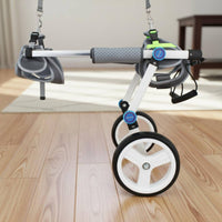 Foldable Pet Lightweight Aluminum Animal Support Cart Rehabilitation Support Dog for Pets