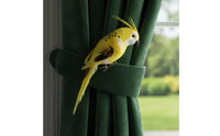Vibrant Colors Attachable Bird Ornament Realistic Design Fake Parrot Decoration Lightweight Colorful Craft Bird for Party, Garden