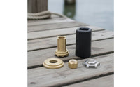 Propeller Hub Kit with Nut Replacement Propeller Hub Kit Hardware Marine-Grade Splined for Boat Owners