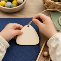 DIY Dragon Boat Festival Zongzi Wooden Bookmark Craft Kit