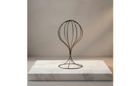 Minimalist Design Metal Wire Hat Stand Space Saving Freestanding Hat Display Freestanding Pedestal Display for Retail Storage, Closet, Entryway