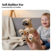 5 Pieces Creature Finger Puppet Set Interactive Play Finger Puppet Set children's Toy Educational Stimulates Creativity