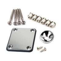 Guitar String Ferrules Neck Joint Reinforce Board String Mounting Ferrules Strong Neck Plate for Guitarists