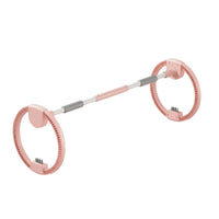 Ergonomic Design Multifunctional Fitness Hoop Adjustable Resistance Calorie-Burning Swing Wheel Silent Bearings Home Gym Equipment Smart Timer for Women