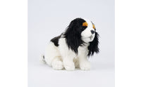 Cavalier King Charles Spaniel Stuffed Animal Lifelike Cavalier Spaniel Stuffed Animal Dog Plushie Realistic Stuffed Dog Toy