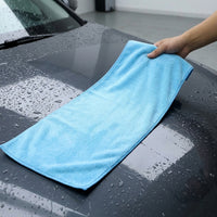 Super Absorbent Microfiber Car Drying Towel, Thick Split Microfiber with Bound Edges for Detailing, 70cm X 30cm, 1 Pack