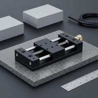 Fluid Movement Precision XY Axis Stage Scale Ruler Manual XY Slide Stage Backlash Reduction Industrial Equipment