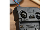 Speaker Included Timepiece Movement Accessory Kit Wired Hourly Chime Movement Kit Mounting Rings Timepiece Parts Black