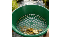 Multi-Purpose Round Plastic Gold Sieve Easy to Carry Gold Panning Sieve Weatherproof Mesh Sorting Pan Custom Made