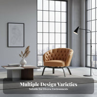 Upholstered Single-Person Couch Italian Design Highlight Chair Designer Look Deep Seat for Business Owners, Book Lovers