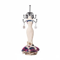 Decorative Mannequin Jewelry Display Rack Easy to Organize Mannequin Jewelry Stand Sturdy Boutique Necklace Holder Gift Idea for Shop Window, Dressing Table, Bedroom