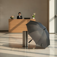 Water-Repellent Umbrella with ABS Handle Quick-Drying Straight-Shaft Umbrella One-Button Opening 8-Rib for Commuters, Business Professionals, Rainy Days, Commuting