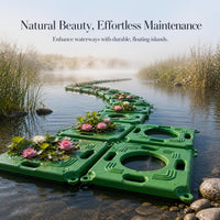 Artificial Floating Island for Water Landscaping and Planting