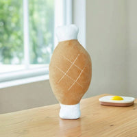 Chicken Drumstick Toy Soft Chicken Leg Stuffed Toy Funny Interactive for Dogs, Boredom Relief, Indoor Play
