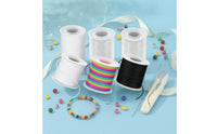 1mm Elastic Cord Kit Reusable Elastic String Kit Portable Drawstring Threader