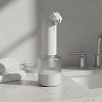 Easy to Use Electric Foam Sprayer IPX7 Waterproof Battery Foam Automatic Foaming Bottle for Bathroom