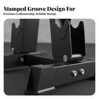 Space-Saving Dumbbell Rack Compact Design Kettlebell and Dumbbell Stand Heavy-Duty Kettlebell Holder