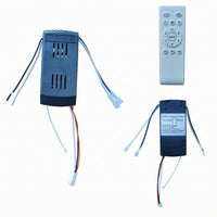 220V Ceiling Fan Controller Set Vent Slots Ceiling Fan Controller Control Kit White Wired Receiver Module Slim