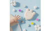 Quiet Engine Electric Baby Nail File Low Vibration Baby Nail Grinder 360° Rotation Manicure Set Automatic Stop Safety Feature for Babies, Newborns, Toddlers