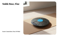 Wooden Balance Board Versatile Wooden Wobble Board Central Training Stability Disc Space-Saving Fitness Equipment High Weight