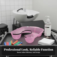 Hair Perm Shoulder Tray Leak-Resistant Hair Perm Neck Tray Clothes Protector U-Shaped Drip Collect Er for Hairstylists, Hairdressers, Barbershop