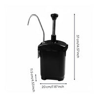 Juice Dispenser Pump Reusable Sauce Dispensing Pump Portion Manage Kitchen Supply for Home
