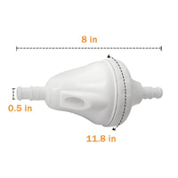 Low-Friction Pool Cleaner Valve Compact Valve Body Sturdy Wear-Resistant for Maintenance Technicians