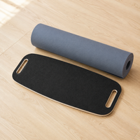 Balance Trainer, Adult, Core Training, Wooden, 74cm, Roller Type, Non-Slip Treatment, Indoor Exercise, Fall Prevention