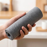 Super Microfibre Cleaning Cloths, Gray 30x30cm Thick Microfiber, Car Cleaning Products for Glass and Panes