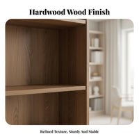 Entire-Wall Bookcase Open-Shelf Planned Book Storage Large Capacity Shelving Unit for Homeowners, Professionals, Home Library, Study Room, Office