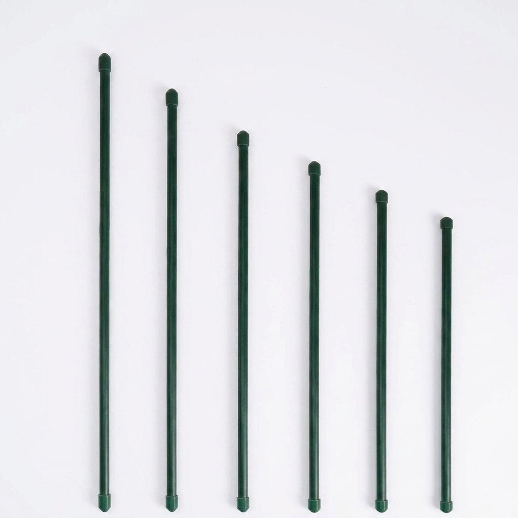 Outdoor Plants Garden Stakes for Plant Support, Green Plastic Plant Stakes for Plants Indoor, Support Stakes for Potted Plants, 30cm 60cm 90cm