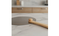 Space-Saving Pizza Peel with Folding Handle Portable Stainless Steel Pizza Peel Long-Lasting Baking Tool Rust-Resistant for Home Bakers