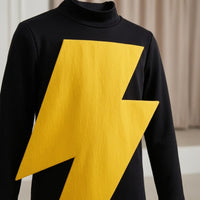 LED Light String Electrical Costume Soft Cloud Cap Costume Long-Sleeve Theatrical Outfit Pull-on for Children