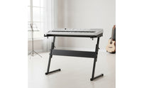 Z-Shaped Keyboard Stand Heavy-Duty Electronic Keyboard Stand Portable for Keyboardists, Pianists, Music Room