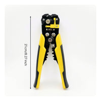 Easy to Use Wire Stripping Pliers Handheld Automatic Wire Stripper Sturdy Tool Compact for Electricians, DIYers, Electrical Installation, Repair Work, Workshop
