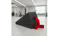 Non-Slip Foam Slant Board Modular Calf Stretch Wedge Textured Slant Board with Strap Long-Lasting for Athletes, Yogis, Home Gym